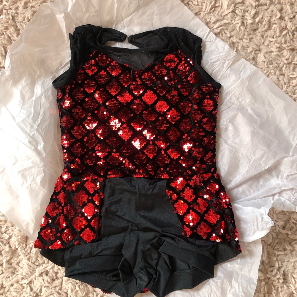 Medium child red costume